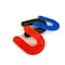 Glazelock 1/8" 2"L x 1 1/2"W 1/2" Slot, U-shaped Horseshoe Plastic Flat Shims Red 100pc/bag Econo14 - alternate 6